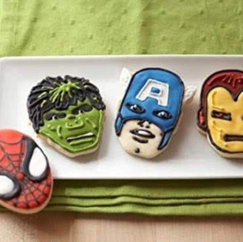 Marvel Comics Set Of 4 Cookie Cutter